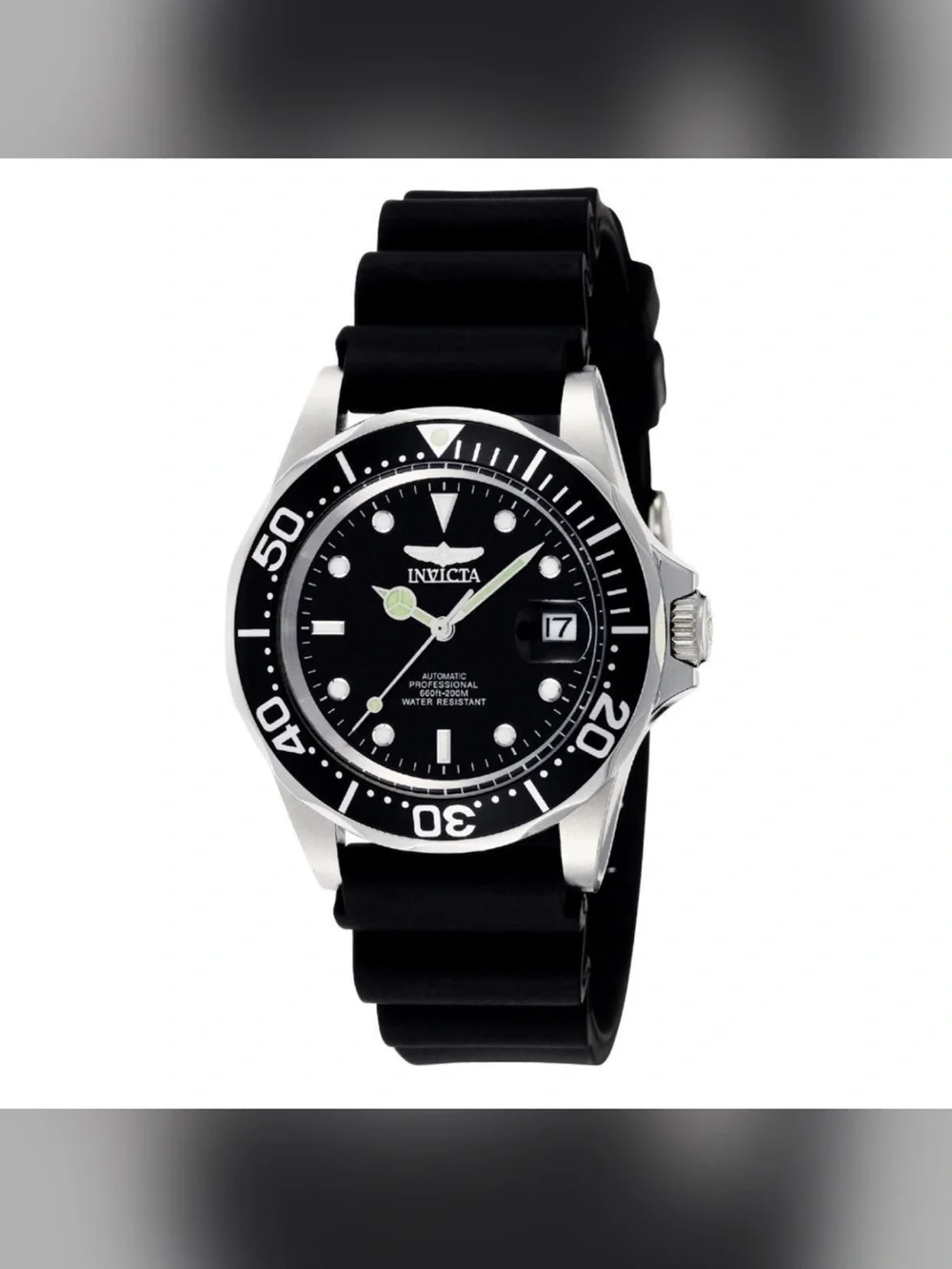 Invicta Pro Diver Sine Automatic Men's Watch - 40mm, Black (ZG-9110)